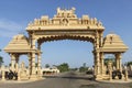 Shri Datt Mandir Main Gate, Devgad Road, AhmednagarÃÂ  Maharashtra Royalty Free Stock Photo